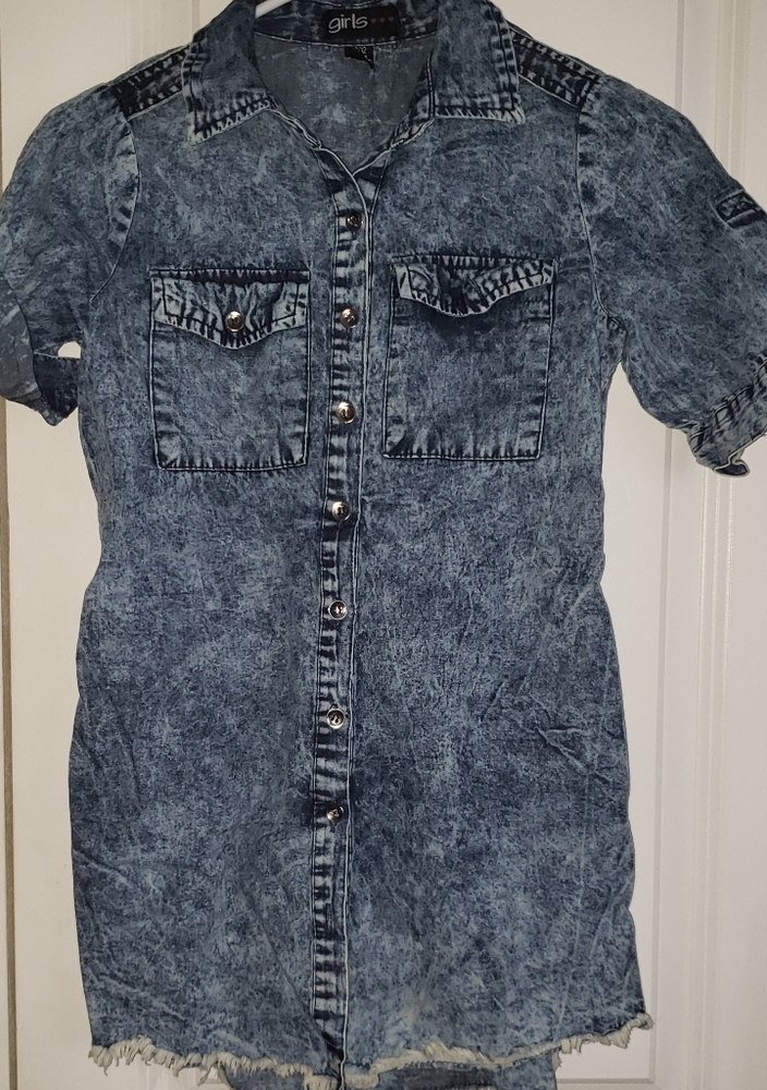 Girls  Denim Dress